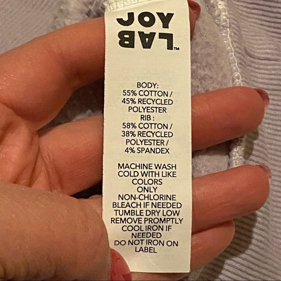 Joy Lab Tie Dye Cropped Sweatshirt Women’s  S Small - Picture 8 of 8